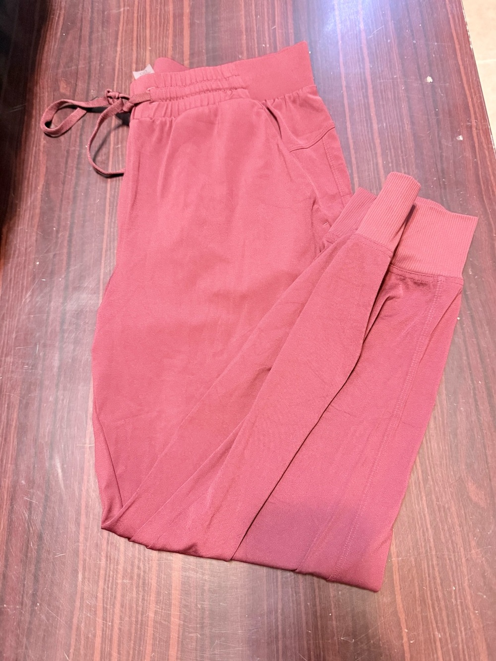 CALIA by Carrie Underwood Rose Red Track Joggers